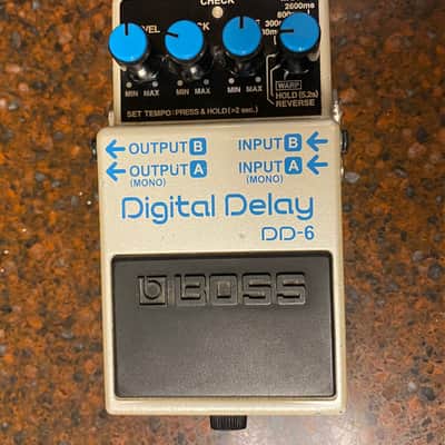 Boss DD-6 Digital Delay with Analogman High Cut Mod 3 Way Toggle