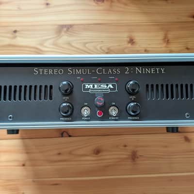 Mesa Boogie Stereo Simul-Class 2:Ninety 2x90W Rack Tube Power Amp - Fresh Tubes Jan 2026, Near Mint image 2