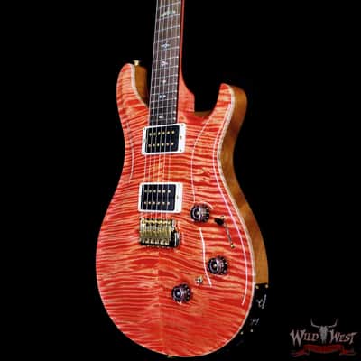 PRS Wild West Guitars 25th Anniversary Limited Run Wood Library Artist Package Custom 24 Piezo Salmon (Private Stock Color) 8.50 LBS (US Only / No International Shipping) image 2
