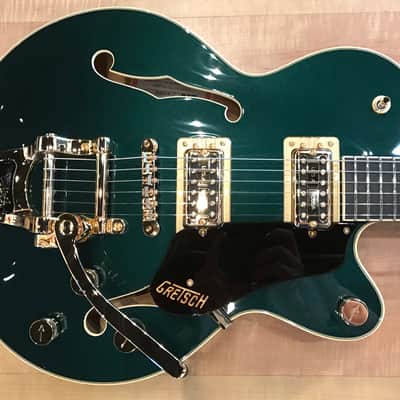 Gretsch G6659TG Players Edition Broadkaster Jr. Center Block 2020 Cadillac Green image 2
