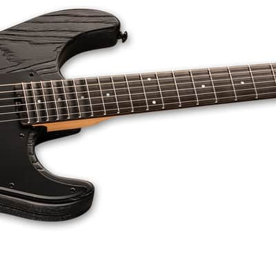 ESP LTD SN-1 HT Electric Guitar. Black Blast image 5