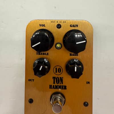 J. Rockett Audio Designs 10 Ton Hammer Overdrive Distortion Guitar Effect Pedal image 2