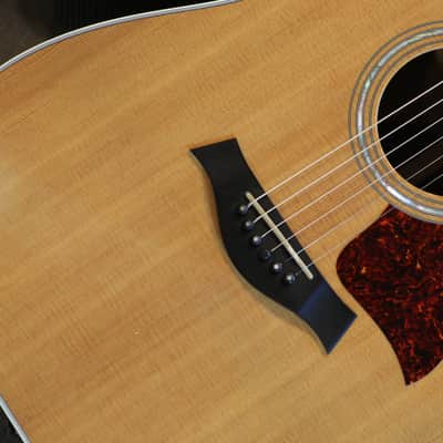 1995 Taylor 810 Rosewood Dreadnought Acoustic Guitar Natural + OHSC image 4