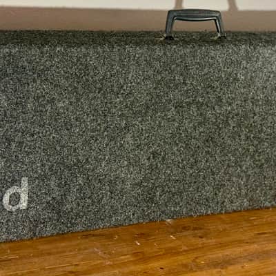 Roland Vintage Flight Road Case for DJ Synth Keyboard 1980’s Grey Carpeted Solid Wood image 1