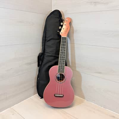 Fender Zuma Concert Ukulele Burgundy Mist w/ Fender Gig Bag | California Coast Series 2018 image 1