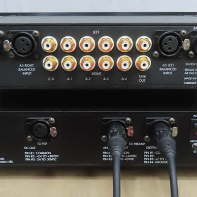 Simaudio Moon P-5 Preamplifier & PS-5 Power Supply - Preamp w/ Remote & Box image 4