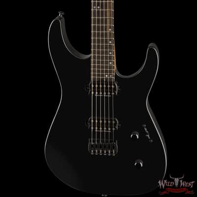 Jackson American Series Virtuoso HT Hardtail Streaked Ebony Fingerboard Satin Black 7.45 lbs image 2