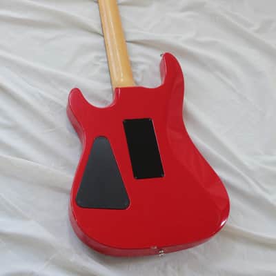 1986 Hamer USA Chaparral Electric Guitar - Red Finish - Rare Mini Toggle Pickup Selectors image 15