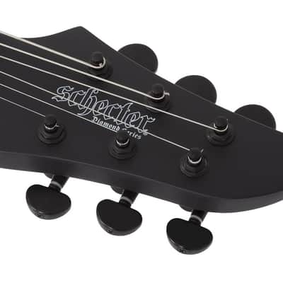 Schecter KM-6 MK-III EX - Satin Black Open Pore (879) image 9