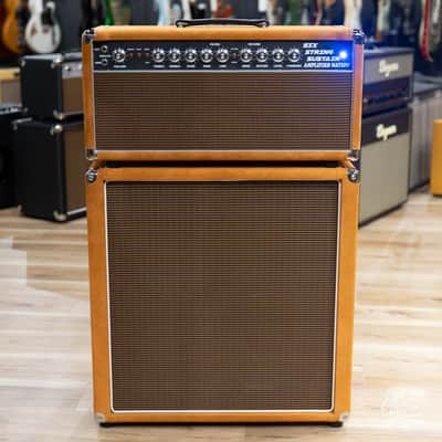 Amplified Nation Six String Sustain 50W Head & 212 Cab – Golden Brown Suede image 2