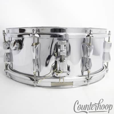 Yamaha KSD-225 14x5.5"Snare Drum 1mm Steel 8Lug Made In Japan Triple-Flange Rim image 3