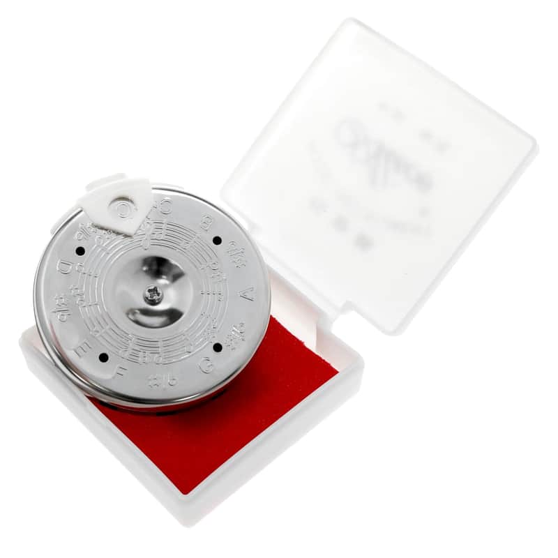 Lovelysp-13 Tone Pitch Pipe Tuner C-C Note Selector 13 Pitch Pipe Tuner For Guitar Violin Ukulele-1Pcs image 1