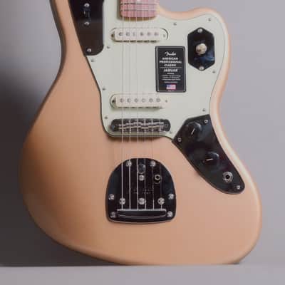Fender American Professional Classic Jaguar Faded Firemist Gold (new) image 1