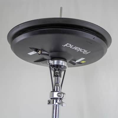 Roland VH-12 Electronic V Drum Hi Hat V-Cymbal VH12 plusGibraltar High Hat Stand image 2