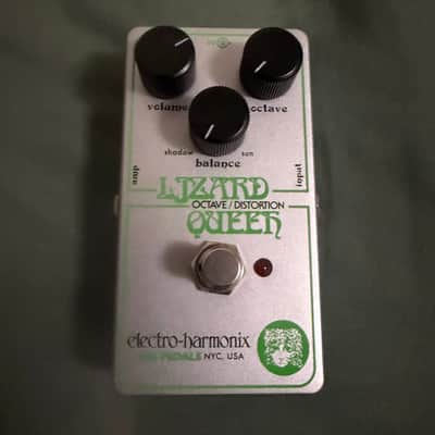 Electro-Harmonix / JHS Nano Lizard Queen Octave Fuzz 2023 - Present - Silver / Green image 6
