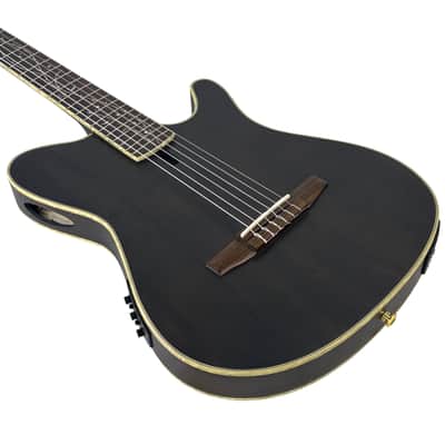 Ibanez TOD10N Tim Henson Signature Nylon Acoustic-Electric Guitar Black (Used) image 5