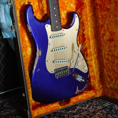 Fender Custom Shop 1959 Stratocaster Heavy Relic - Deep Purple Metallic - 2020 image 2