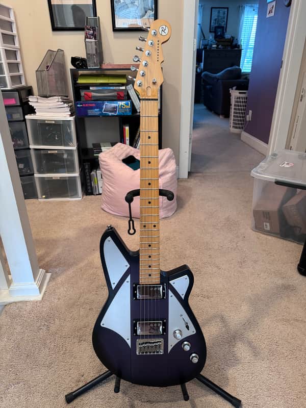Reverend BC1 Billy Corgan Signature 2010s - Satin Purple Burst image 1