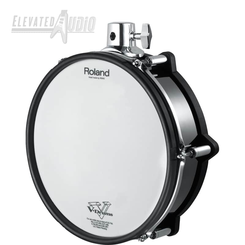 Roland PD-128-BC Tom V-Pad 12", MINT, MINT, MINT, 100% Guaranteed. Black Chrome Finish, Beautiful ! image 1