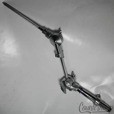 Yamaha Boom Arm Cowbell Holder Knurled Rod Chrome Latin Percussion Stand Mount image 4