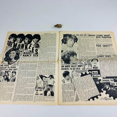 Vox Teen Beat Newspaper (Vol. II, No. 2) 1967 image 10