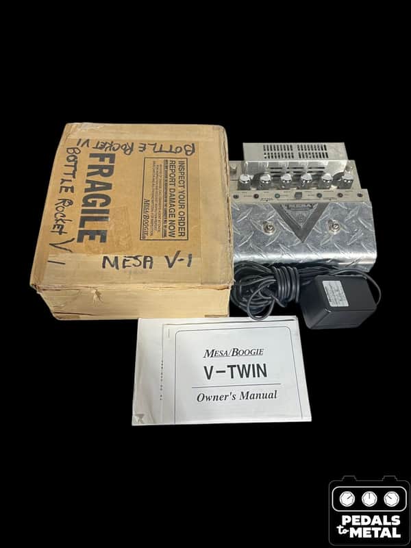 Mesa Boogie V-Twin 1990s - Chrome - X17639 image 1
