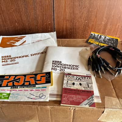 Korg MS-20 Original Analog Mono Synth early model KORG35 w/ box image 11