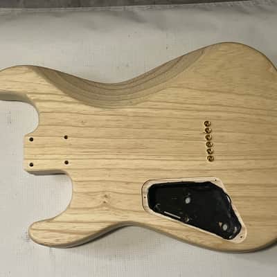 2010's Charvel Mexico Pro Mod Style 1 Natural Ash Wood Guitar Body Hardtail image 12