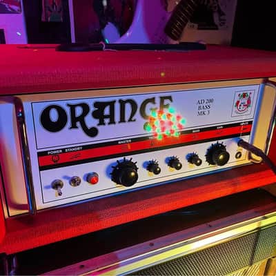 Orange AD200 Bass MK3 200-Watt Bass Amp Head 2003 - 2023 - Orange image 5