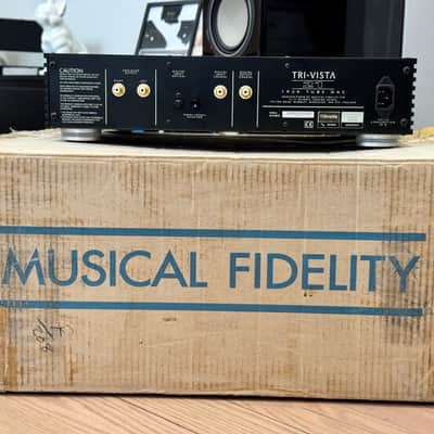 *OPEN BOX* Musical Fidelity Tri-Vista 21 24 Bit Tube DAC Silver Audiophile STORE DISPLAY image 6