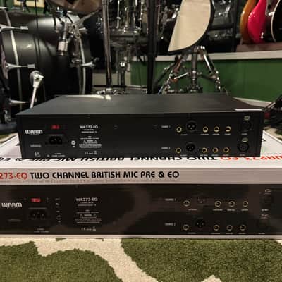 Warm Audio WA273-EQ 2-Channel British Microphone Preamp / EQ 2018 - Present - RAF Blue Gray image 2