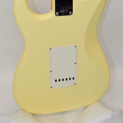 2023 Fender American Vintage II 1961 Stratocaster Electric Guitar, Rosewood Fingerboard, Olympic White w/ Case image 11