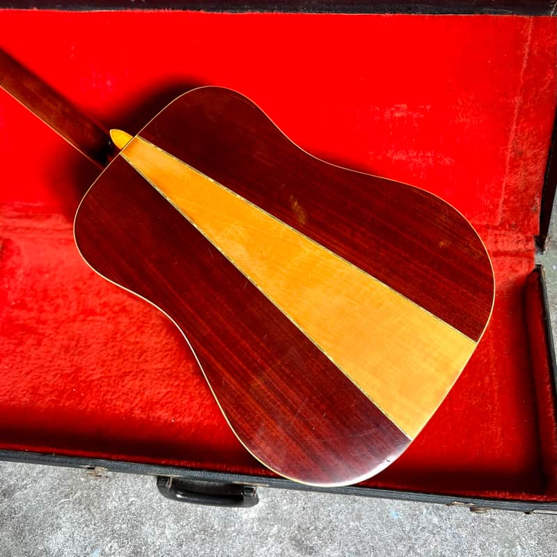 Kansas W-180 acoustic guitar 1970's - Mahogany original vintage