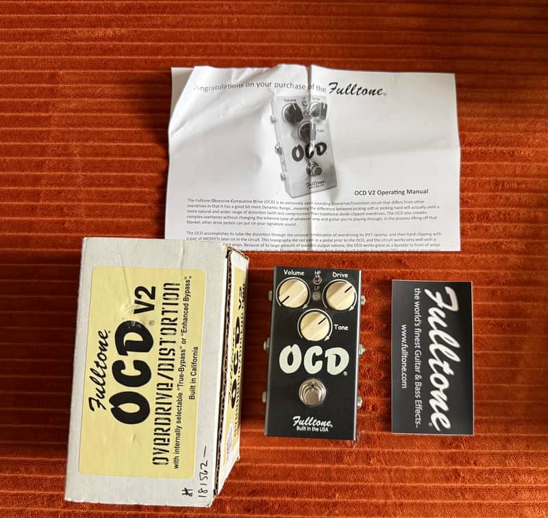 Fulltone Limited Edition OCD V2 2018 - Black image 1