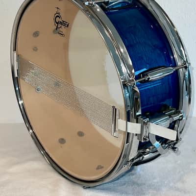 Gretsch Catalina Birch Caribbean Blue 14" Snare Drum, Great Condition Nice Drum & Ships Fast ! image 3