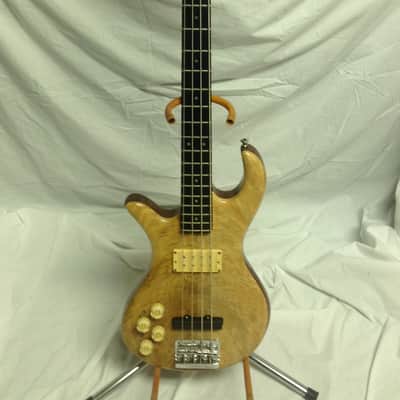 Piece Mill Carvin / Ed Roman Kramer / Metal Fork Headstock LEFTY Bass Guitar image 2