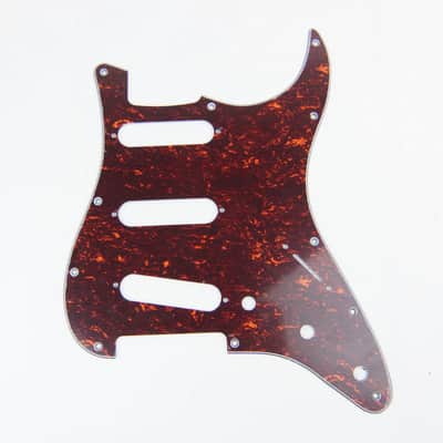 Replacement Guitar Pickguard For Strat Standard ,4ply Tortoise