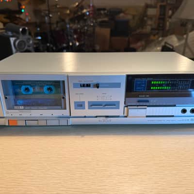 Vintage Hitachi D-E1B Stereo cassette deck & Recorder metal Japan SERVICED! image 2