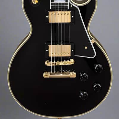 Gibson Custom Shop 1957 Les Paul Custom Reissue - VOS Ebony 2 Pickup image 2