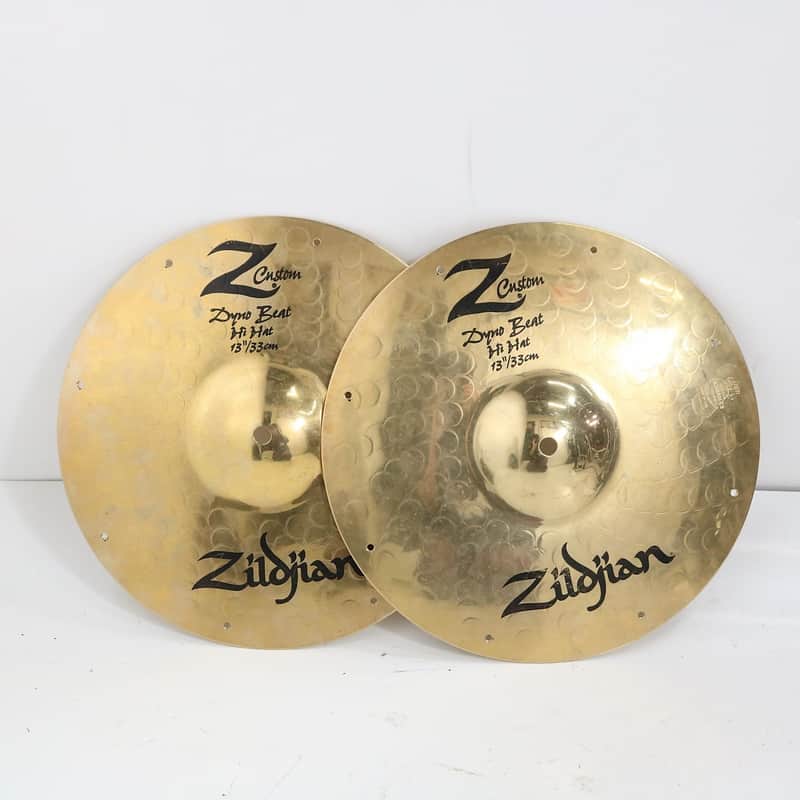 Zildjian 13" Z Custom Dyno Beat Hi-Hat Cymbals (Pair) 2001 - 2009 image 1