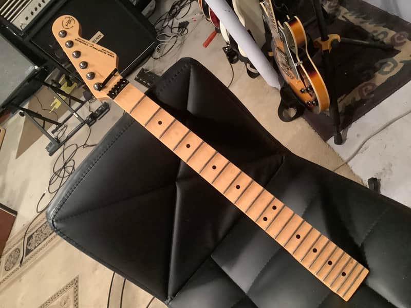 Warmoth Scalloped Maple Neck Stratocaster Replacement image 1