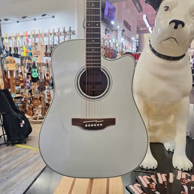Takamine GD37CE-PW 6 String Dreadnought 2023 - Present - Pearl White image 2