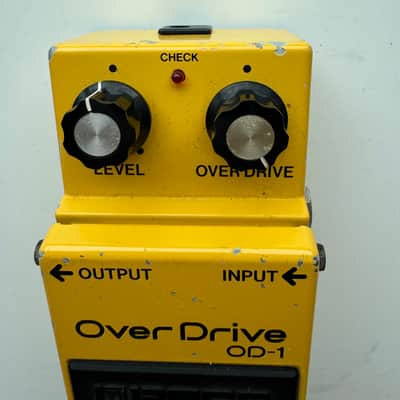 1979 Boss OD-1 Overdrive Pedal (Black Label) Made In Japan image 2