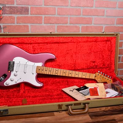 Fender NOS Custom Shop Rare One Off “Custom Clapton” Stratocaster Burgundy Mist 1990 w/OHSC/COA (video) image 3