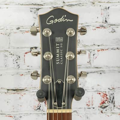 Godin - Summit Classic SG - Electric Guitar - Matte Black - w/OHSC USED image 3