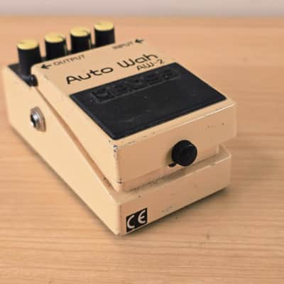 Vintage 90s Boss AW-2 Auto Wah Guitar Effect Pedal Bass Filter EQ Rate Sweep image 6