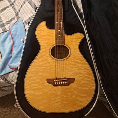 B.C. Rich EAGLE ACOUSTIC SERIES 2002 - Flame Mapel image 1