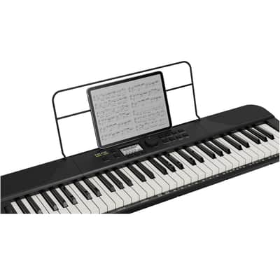 NuX NEK-100 61-Key Digital Keyboard with Touch Response and Built-in Bluetooth, Black image 8