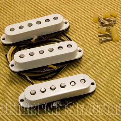 099-2265-000 Fender Fat '60s Stratocaster Guitar 3 Single Coil Pickup Set Alnico 2