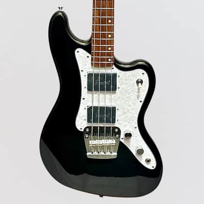 Fender Squier Paranormal Rascal HH 4 String Electric Bass Guitar - Black image 1